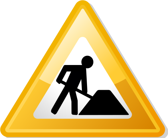 under construction sign